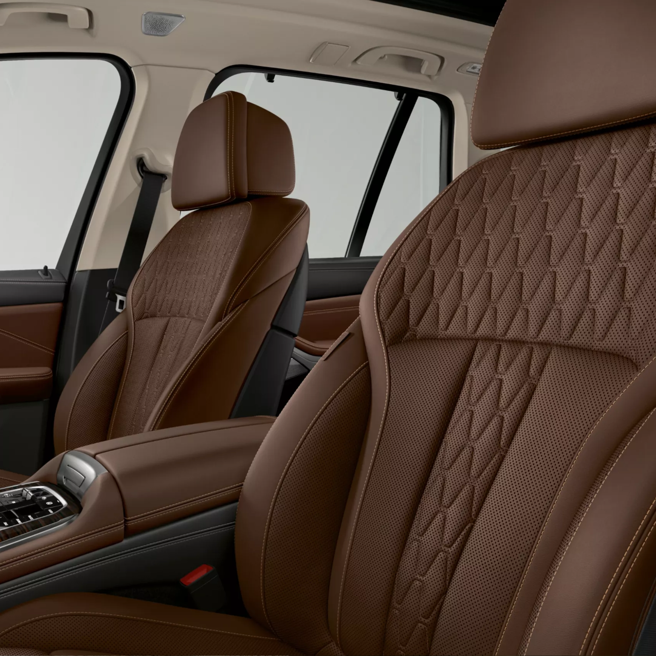 BMW X5 vue intérieur siège