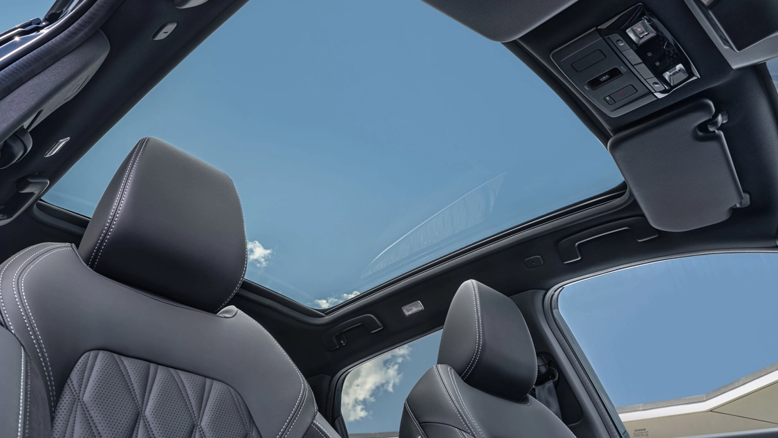 Intérieur du Nissan Qashqai avec écran tactile central